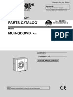 Parts Catalog: Outdoor Unit