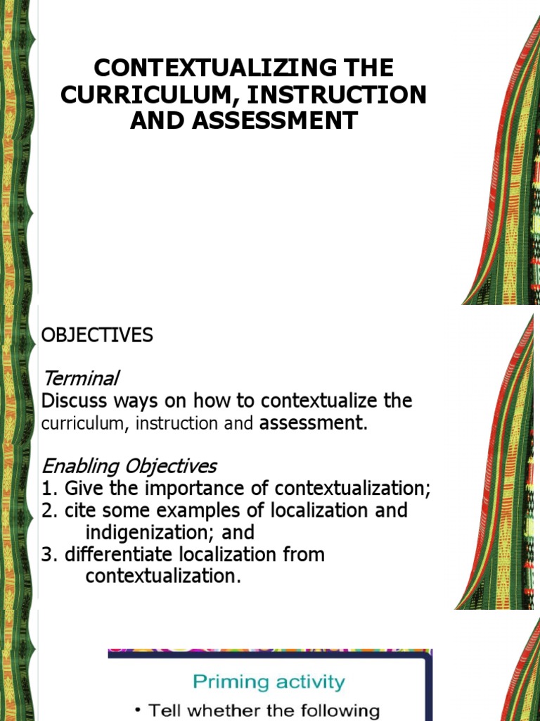 Contextualization Latest FINAL | PDF