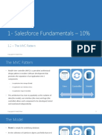 1.2 Salesforce Fundamentals The MVC Pattern