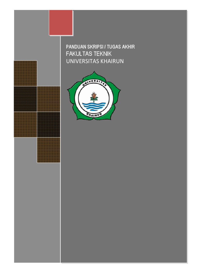 Panduan Skripsi Fakultas Teknik Unkhair | PDF | Seni | Komputer