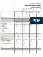 Clinical Pathway Form Kejang Demam PDF