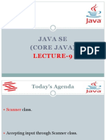 (Lec-9) Java SE