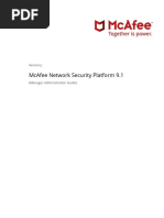 Mcafee NSP Guide 9.1