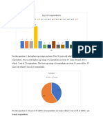 Survey results on respondents' demographics and careers