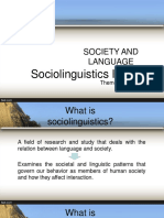 Sociolinguistics 