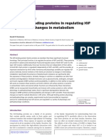 [14796813 - Journal of Molecular Endocrinology] 40 YEARS of IGF1_ Role of IGF-binding Proteins in Regulating IGF Responses to Changes in Metabolism