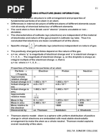 Atomic Structure Basic Information Full