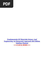 Materials Science and Engineering An Introduction 9th Edition Solutions ...