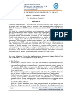 The Study of Implementation of GST and I PDF