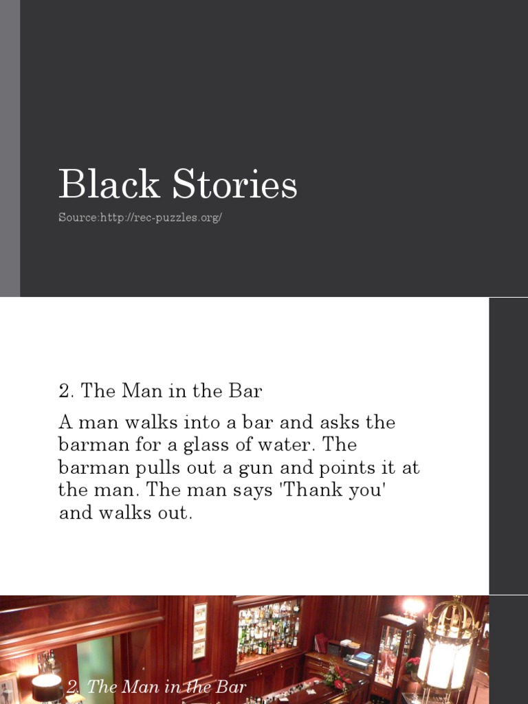 Intriguing Black Stories Puzzles | PDF | Art | History