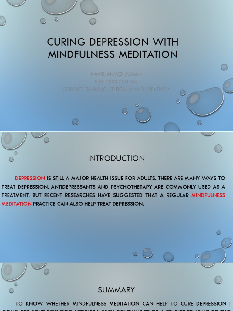 Реферат: Meditation Essay Research Paper Meditation is a