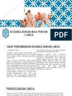 Keluarga Dengan Masa Pensiun / Lansia: Kelompok 1 Di Susun Oleh: Achmad Khoirun Nurfikri Arina Saputri Yuyun Ika Imawati