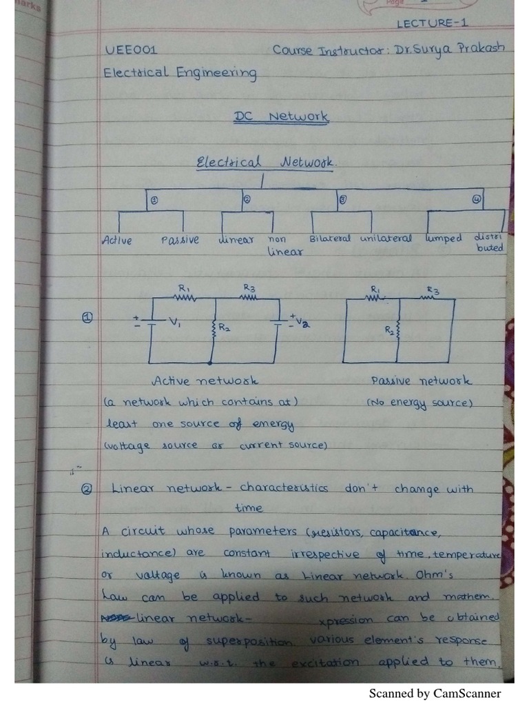 Electrical Notes PDF