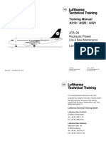 Airbus A319-A321 (DLH) Training Manual, ATA 29 Hydraulic Power Line & Base Maintenance Level 3