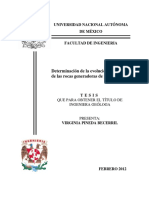 Tesis Ingeniería Geológica PDF