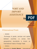 EXPORT AND IMPORT ASSISTANCE - PPTX Asma