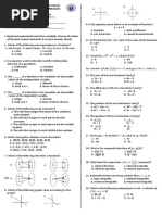 Of The Best Answer and Write It On Your Answer Sheets.: B. II Only