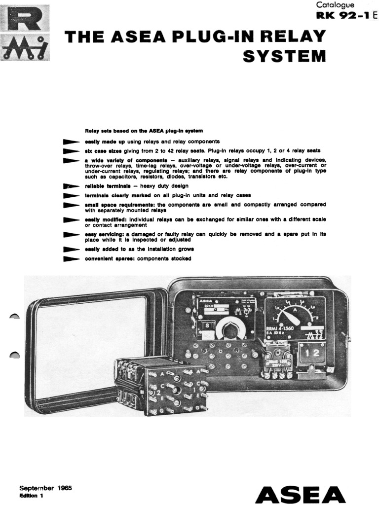 Asea Relay | PDF