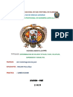 Determinación de sólidos totales, fijos, volátiles, suspendidos y disueltos