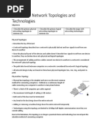 Chapter 3: Network Topologies and Technologies