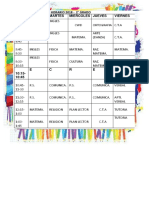 horario