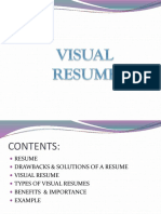 Visual Resume