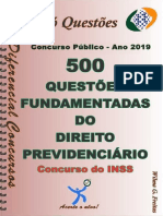 5001 Questões de Direito Previdenciário