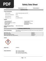 3m Novec 1230 Fire Protection Fluid Msds Rev 08 28 13 Pdf Occupational Hygiene Personal Protective Equipment