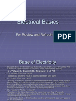 Electrical Basics: For Review and Refreshment