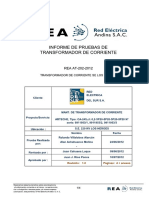 Informe de Prubea Del Transformador de Corriente