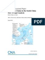 A CNA Occasional Paper: Philippine Claims in The South China Sea: A Legal Analysis