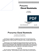Clonal Rootstocks: A. N. Roberts W. M. Mellenthin