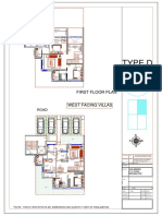 Type D: First Floor Plan