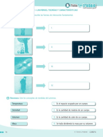 Ficha de Trabajo Universo Teorías y Características