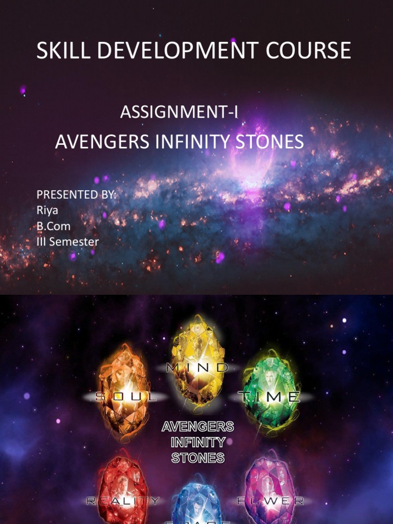 Infinity Stones Explained | PDF | Philosophy | Young Adult