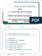 CIR1 - C04 - Teoremas de Circuitos PDF