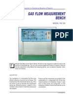 Gas Flow Measurement Bench FM120