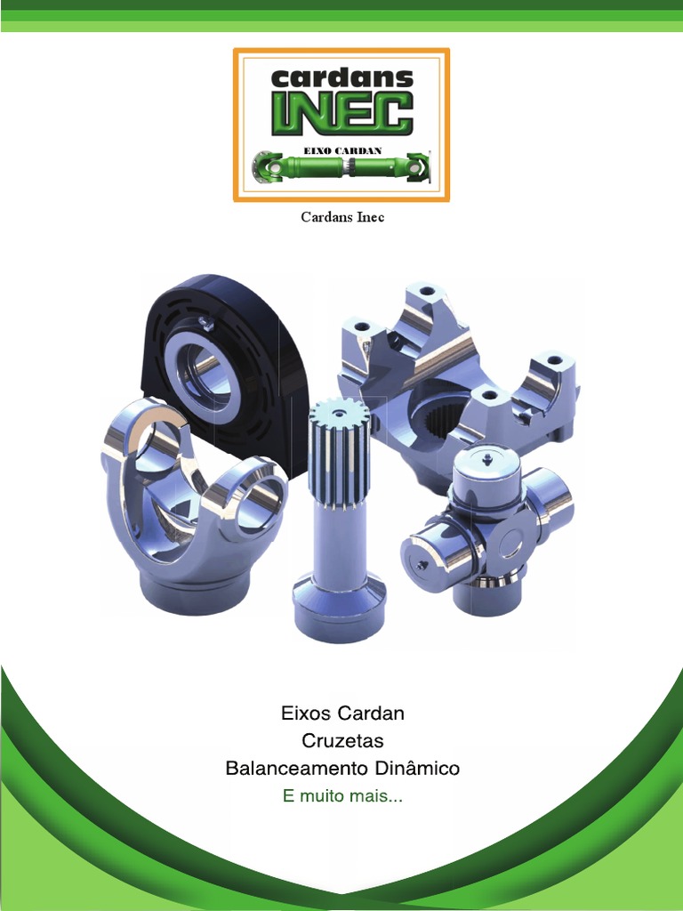 Cardans Inec: Eixos e Cruzetas | PDF