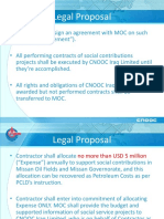 Legal Proposal for Social Contribution Projects