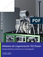 Módulos de Cogeneración TES Power: Generación de energía eléctrica y térmica de forma simultánea y eficiente