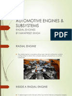 Automotive Engines & Subsystems: Radial Engines by Manpreet Singh