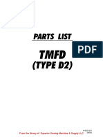 Tajima TMFD-G920 PDF