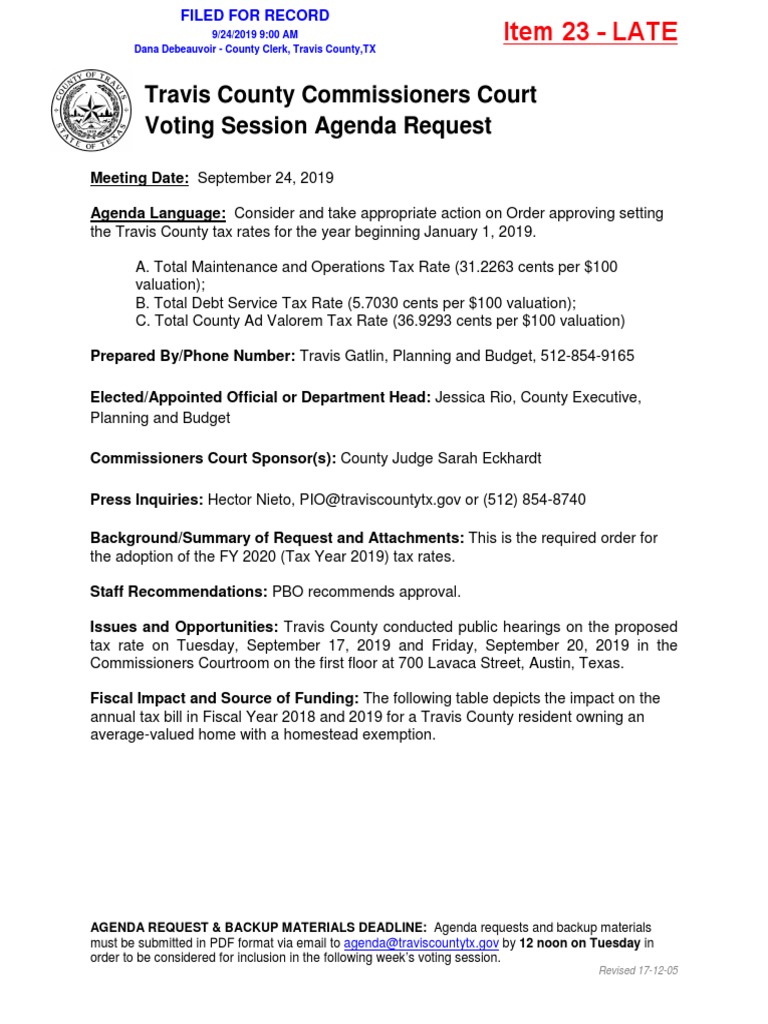 Approved Budget PDF Property Tax Fiscal Year