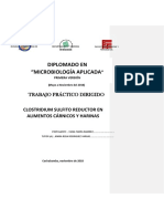 Clostridiun Sulfito Reductor en Alimentos