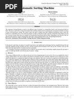 Automatic Sorting Machine: Acy M. Kottalil Bijin B. Krishnan
