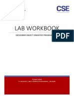 OOP Lab Document PDF