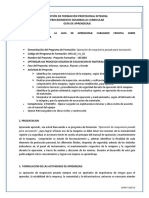 GFPI-F-019 Guía de Aprendizaje Cargador Frontal - Retrocargadora 2019