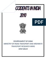 Road Accidents in India 2010 PDF