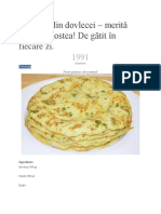 Clătitele Din Dovlecei