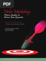 Niche Marketing:: Where Quality Is Better Than Quantity